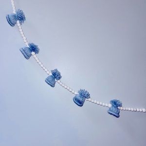 Handmade winter garland